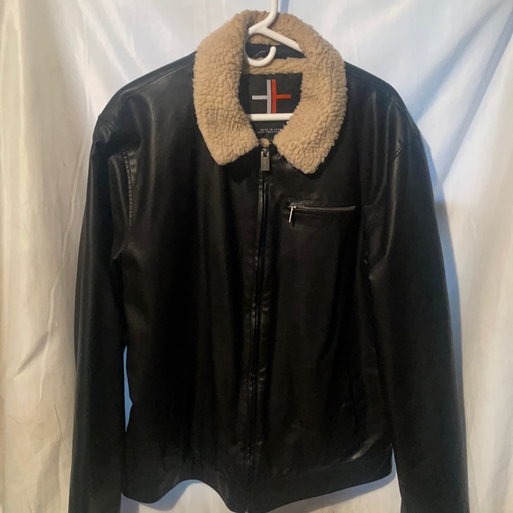 Men’s Leather Jacket Size Large